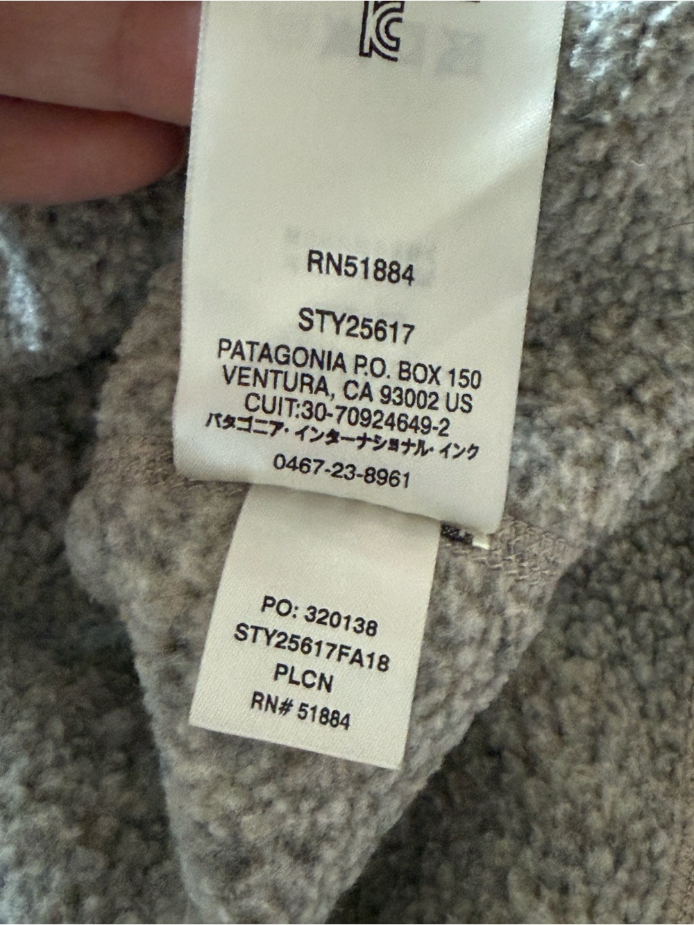 Patagonia Women’s Better Sweater 1/4 Zip Fleece Pullover Birch White Medium - Picture 12 of 14